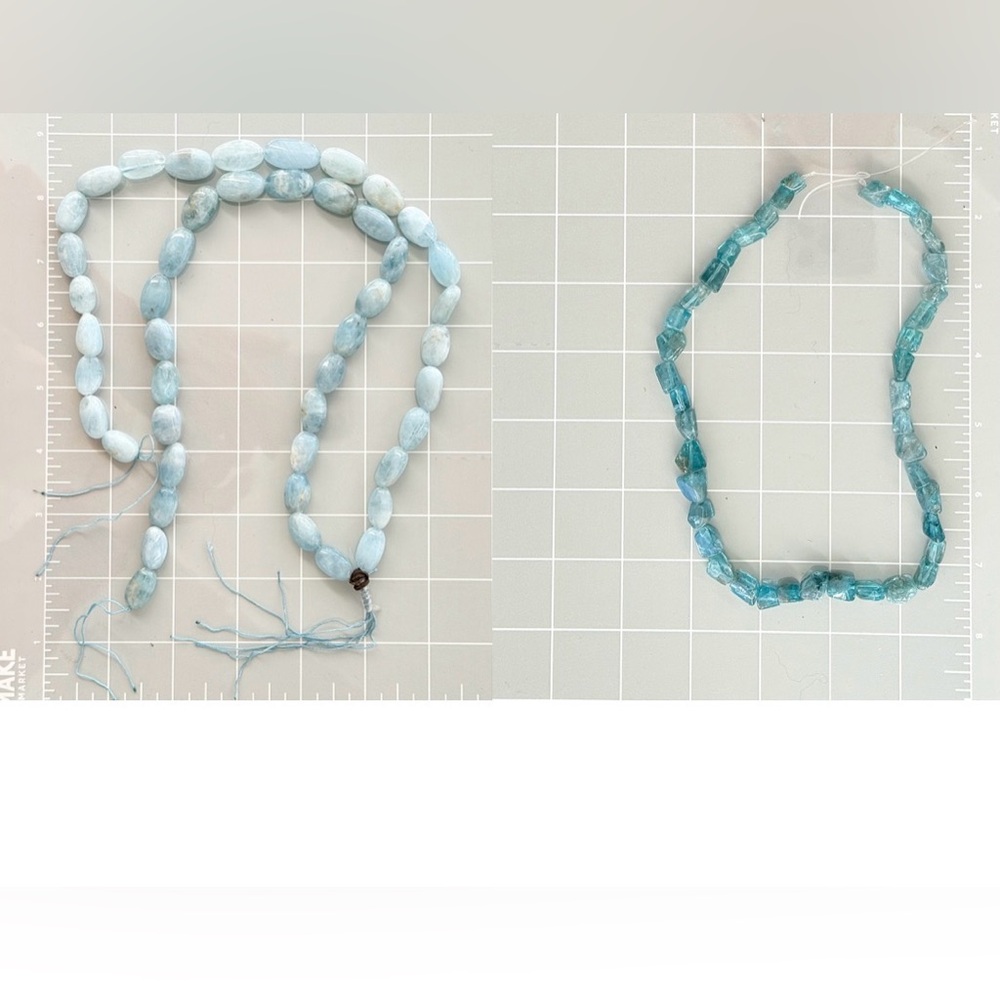Beautiful gemstone beads for jewelry making or crafting.